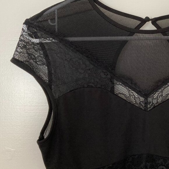 Bebe lace mesh bodysuit M - Picture 14 of 16